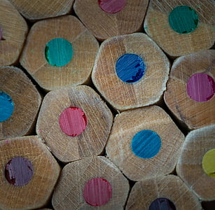 macro shot photography of color pencils thumbnail