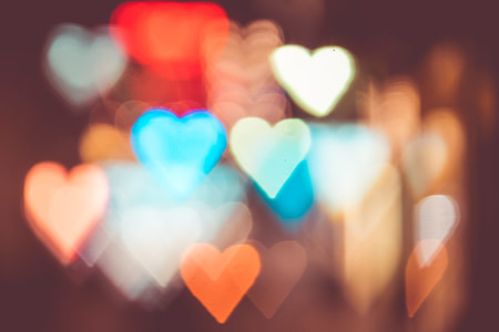 Night City Lights Abstract Heart Bokeh Trick thumbnail
