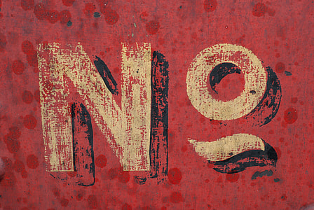 number text on red background thumbnail