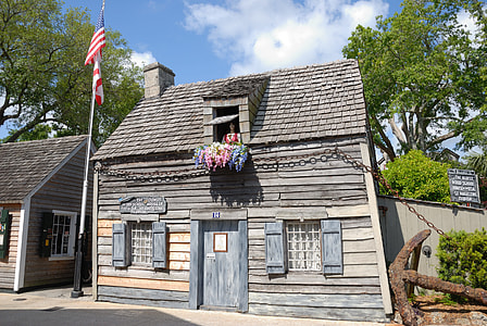 Oldest Wooden School House, Structure thumbnail