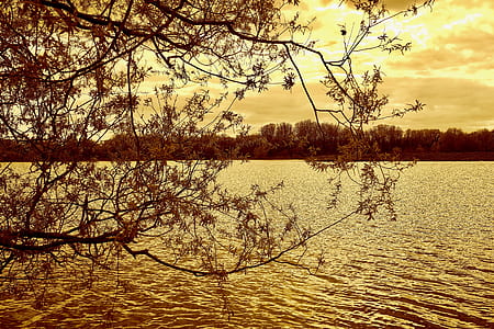 jetty, nature, sky, water thumbnail