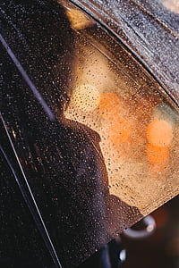 water droplets on clear umbrella thumbnail