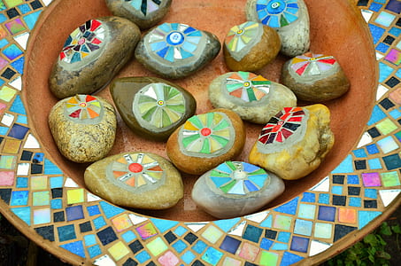 assorted-color decorative stones thumbnail