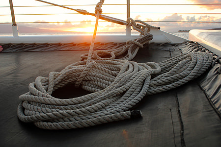gray ropes on deck thumbnail