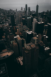 aerial view photography of city buildings thumbnail