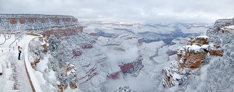 snow-covered plateau mountain during daytime thumbnail