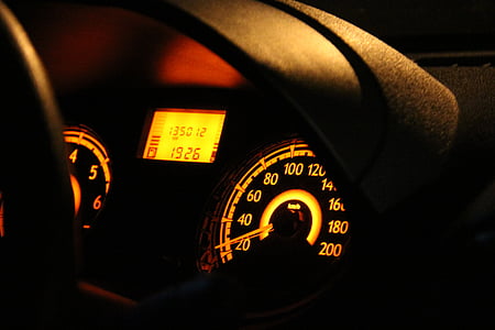 black vehicle instrument cluster panel thumbnail