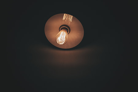 clear light bulb with round frame thumbnail