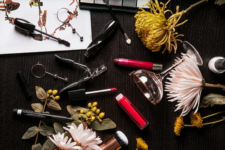 Beauty Products Flatlay Photo thumbnail