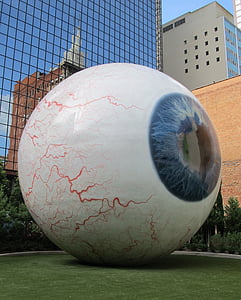 Eye Sculpture, Dallas Texas thumbnail