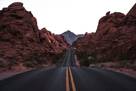 black asphalt road during daytime thumbnail