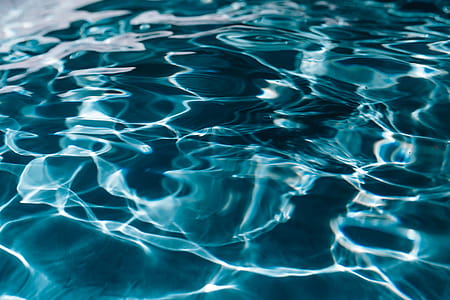 Wavy water surface in a swimming pool thumbnail