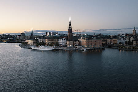 aerial photography of buildings thumbnail