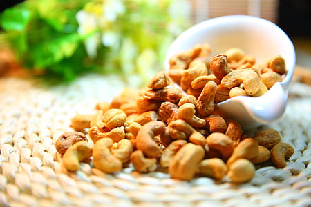 tilt shift lens cashew nuts thumbnail