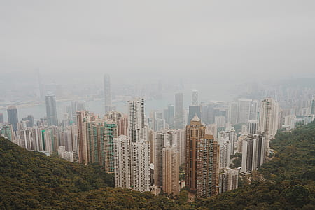 aerial photography of high-rise building at daytime thumbnail