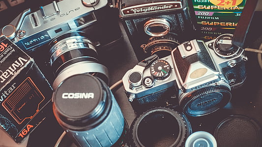 gray and black Vivita Cosina camera thumbnail