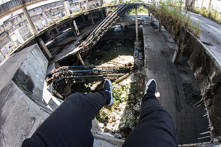 feet, legs, dirty, building thumbnail
