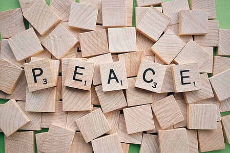 peace scrabble signage thumbnail