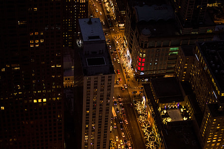 aerial photography of buildings thumbnail
