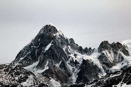 mountain alps with gloomy sky thumbnail