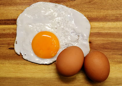 two eggs near sunny-side up egg thumbnail