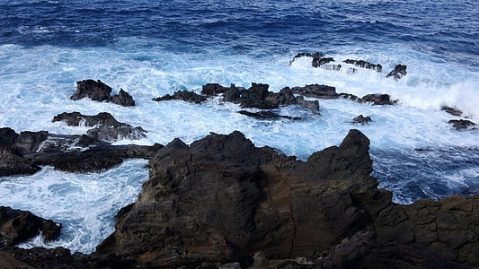 Rocky Coastline of Easter Island, Chile thumbnail