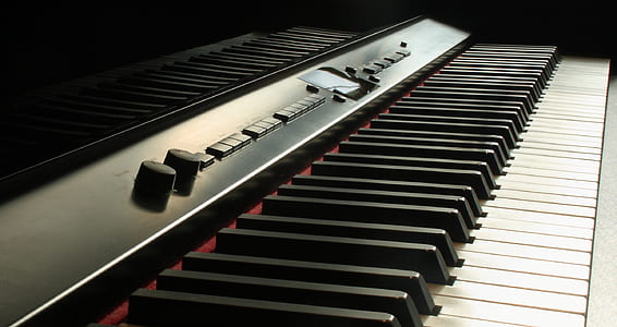 Black Electronic Keyboard thumbnail