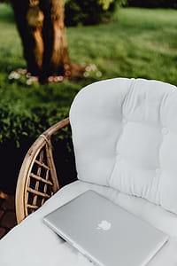 Outdoor office with laptop thumbnail