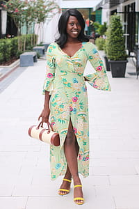 Woman Holding Tubular Bag thumbnail