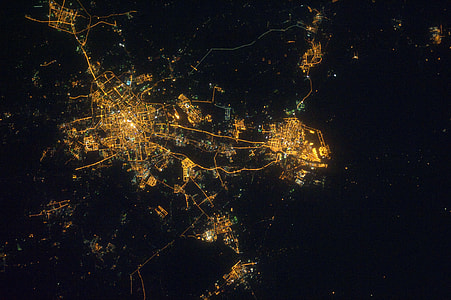 Satellite Image of Tianjin, China thumbnail