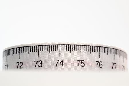 white and black tape measure thumbnail