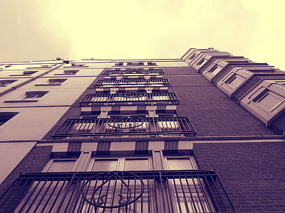 sky, building, windows, apartment thumbnail