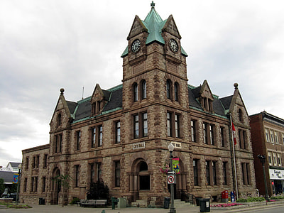 Woodstock City Hall in Ontario, Canada thumbnail