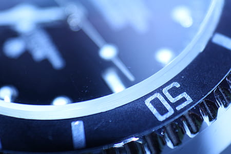 round silver-colored watch thumbnail