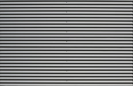 facade, profile sheet, sine-wave profile, aluminium, corrugated plate, corrugated sheet thumbnail