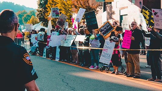 Protesters On the Street thumbnail