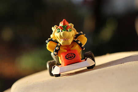 selective focus photo of Super Mario Bowser toy thumbnail