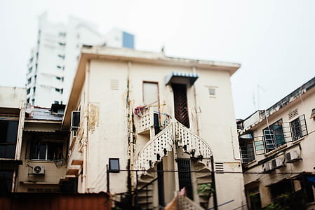 white painted building thumbnail
