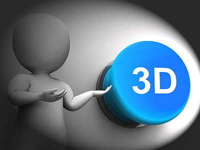 3d Pressed Meaning Three Dimensional Object Or Image thumbnail