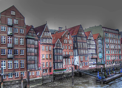 Dyke Road on the Elbe in Hamburg, Germany thumbnail