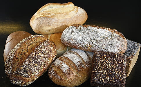 bread, food, healthy, dark thumbnail
