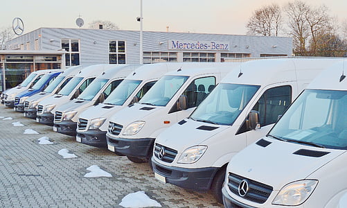 white Mercedes-Benz compact vans thumbnail