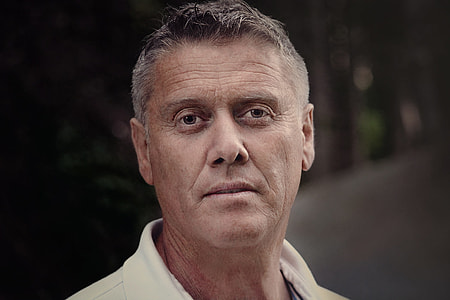 man wearing white collared shirt thumbnail