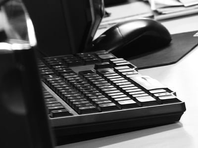 closeup photo of computer keyboard and mouise thumbnail