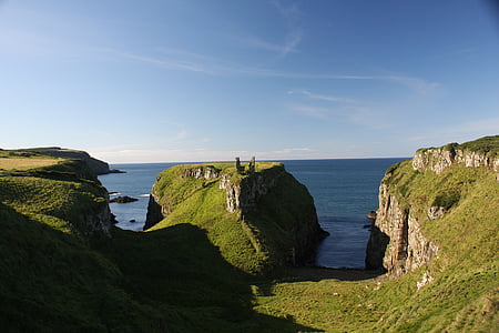 high angle photo of cliff thumbnail