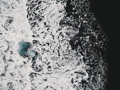 aerial photography of water thumbnail