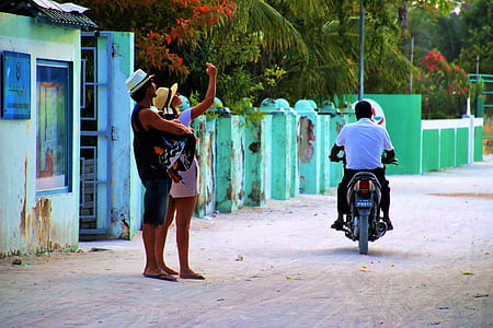 man riding on motorcycle thumbnail