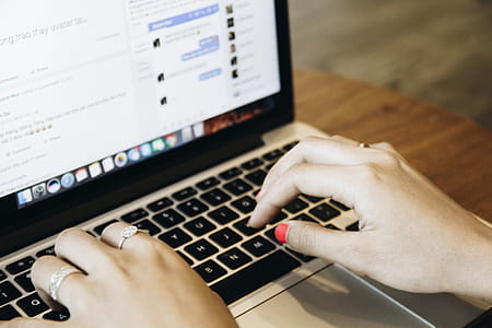 person using MacBook Pro thumbnail