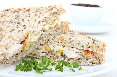 two sandwich on plate thumbnail