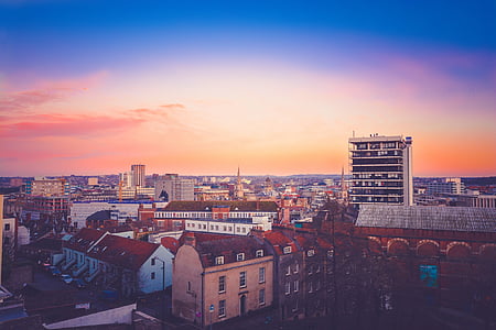 top angle photo of buildings taken at daytime thumbnail